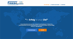 Desktop Screenshot of freese-germany.de